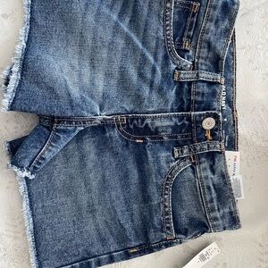 Old Navy Kids Dark Blue Denim Shorts